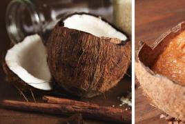 Фантазии на тему кокосовой скорлупы Что можно сделать из кожуры кокоса