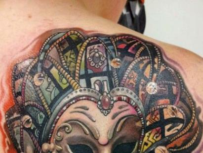Mask tattoos and their meaning